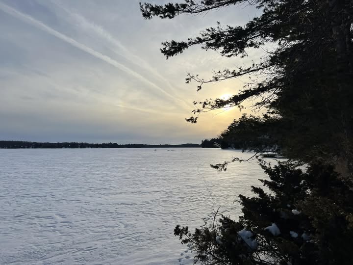 snow on lake cdyrda